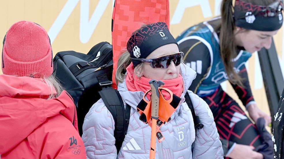 Weinte wieder bittere Tränen: Franziska Preuß. Foto: Hendrik Schmidt