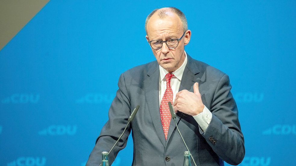 Merz kann sich eine zweite Amtszeit als Kanzler vorstellen. Foto: Harald Tittel