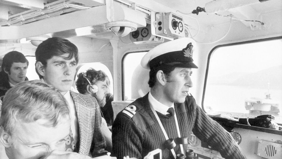 Damals noch als Brüder vereint: Charles und Andrew. (Archivbild) Foto: Pa