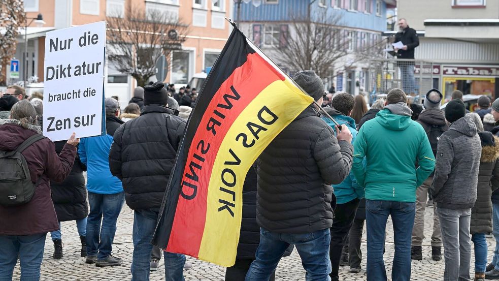 Viele in Ostdeutschland sind nicht zufrieden mit dem Funktionieren der Demokratie. (Archivbild) Foto: Felix Kästle