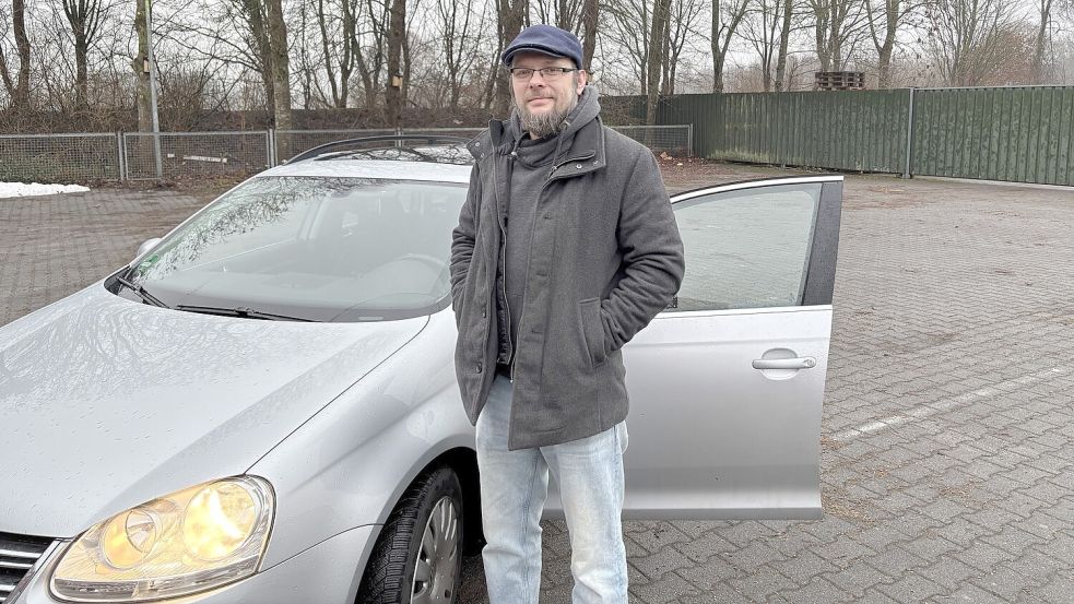 Berufsfahrer Daniel Grüneke kennt die schlechtesten Straßen der Region. Foto: Björn Klüver