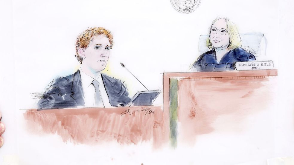 Meta-CEO Mark Zuckerberg hat in einem potenziell folgenschweren US-Prozess um das Suchtpotenzial sozialer Medien die Vorgehensweise seines Unternehmens verteidigt. Foto: William T. Robles/AP/dpa