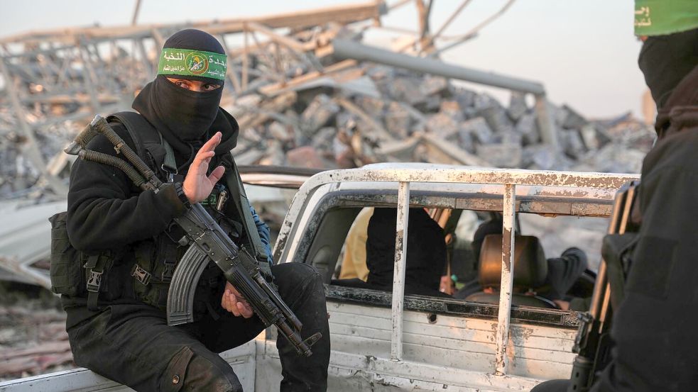 Die Hamas lehnt eine Entwaffnung rigoros ab. (Archivbild) Foto: Abdel Kareem Hana/AP/dpa