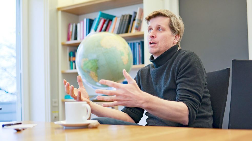 Bevor Schularick Präsident des Kieler Instituts für Weltwirtschaft wurde, lehrte er als Professor Makroökonomie an der Universität Bonn. (Archivbild) Foto: Frank Molter