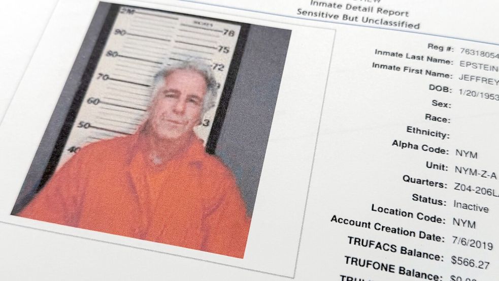 Epstein entzog sich mit seinem Tod weiteren Verfahren. (Archivbild) Foto: Jon Elswick/AP/dpa