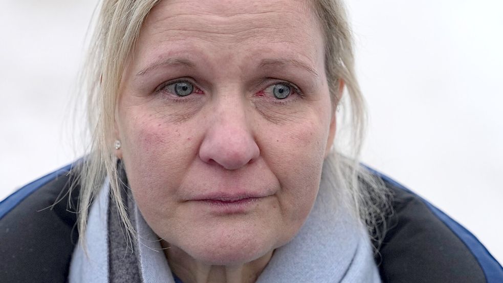 Kirsty Coventry war nach dem Helm-Eklat um den ukrainischen Skeletoni Wladyslaw Heraskewytsch sichtlich aufgelöst. (Archivbild) Foto: Fatima Shbair/AP/dpa