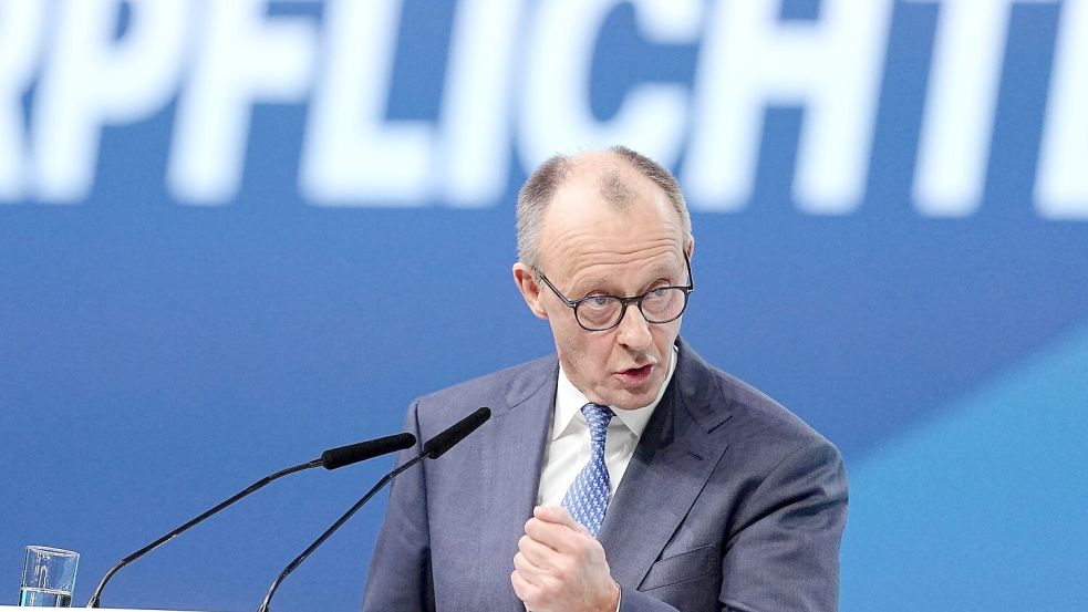 Merz ruft CDU zu Geschlossenheit auf. Foto: Kay Nietfeld/dpa