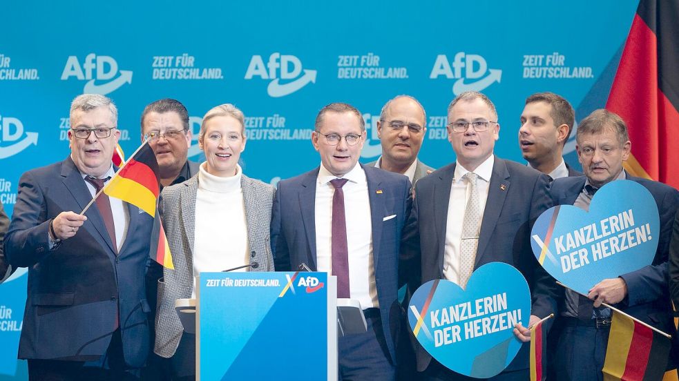 Der Bundesvorstand der AfD möchte sich am Montagabend mit den internen Vorwürfen gegen führende Funktionäre der AfD-Niedersachsen beschäftigen. (Archivfoto) Foto: Sebastian Kahnert