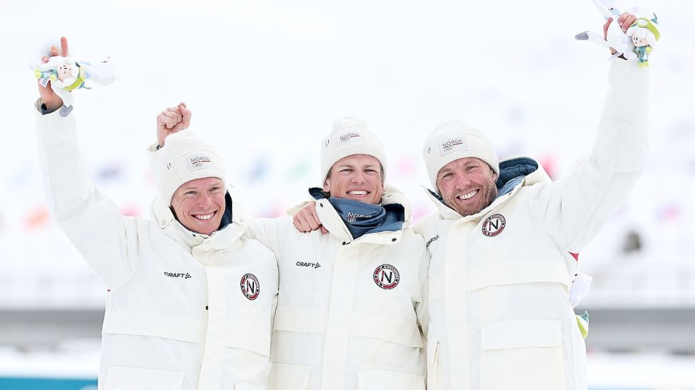 Norwegen dominiert in der Königsdisziplin der Langläufer. Foto: Daniel Karmann