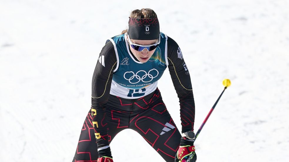 Katharina Hennig Dotzler beendet ihre Olympia-Karriere auf Platz neun. Foto: Daniel Karmann