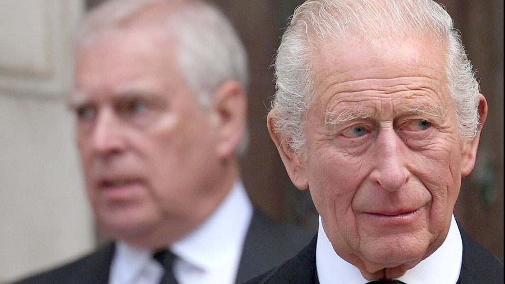 König Charles hat seinen Bruder alle Titel entzogen. Foto: ADRIAN DENNIS/ AFP