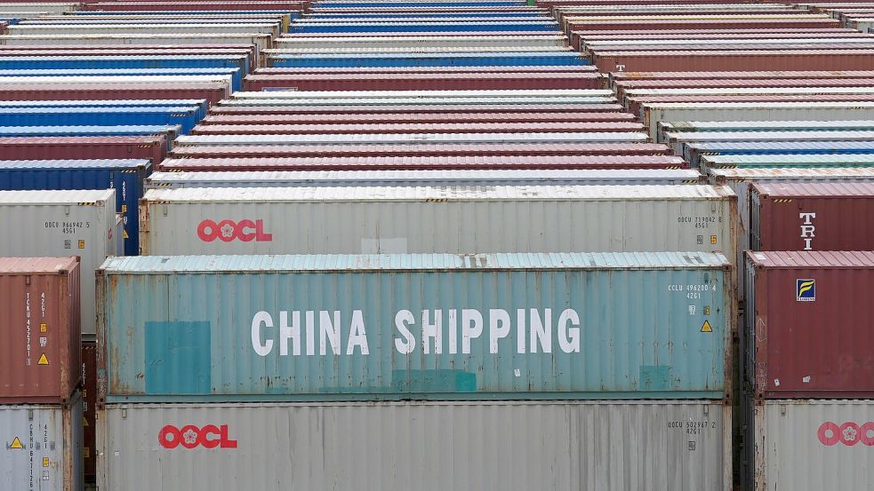 China hat 2025 die USA als wichtigster Handelspartner Deutschlands wieder überholt. (Symbolbild) Foto: Marcus Brandt