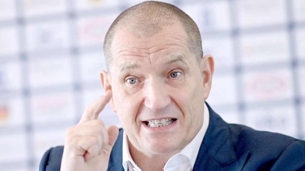 DESG-Präsident Matthias Große wies die Kritik zurück. Foto: Britta Pedersen