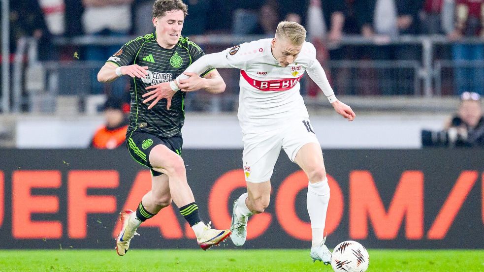 Chris Führich kam zur Halbzeit. Foto: Tom Weller