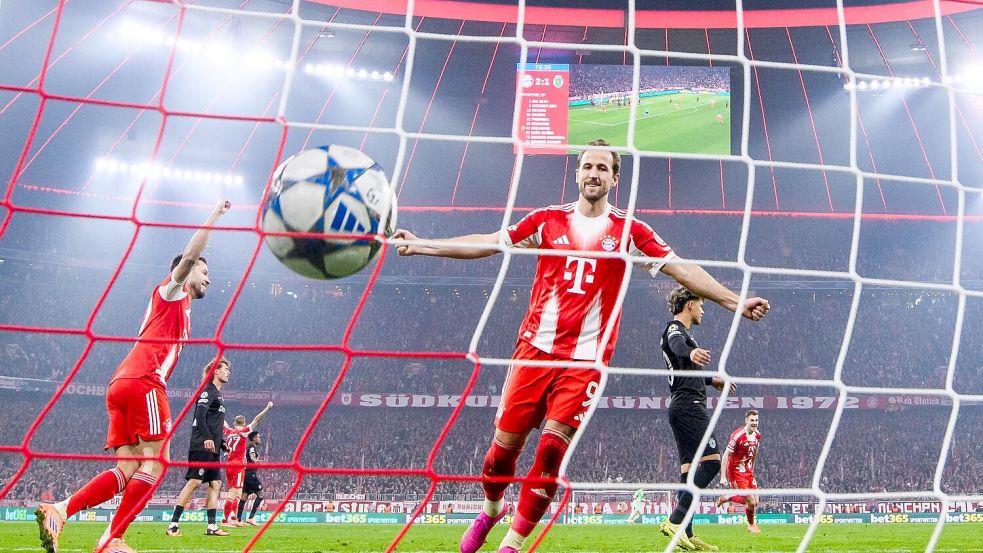 Kane & Co. sind im Achtelfinale klar favorisiert. (Archivbild) Foto: Tom Weller