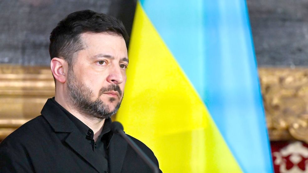 Laut Selenskyj wirkt sich der Krieg in der Ukraine auch auf sein Familienleben aus. Foto: Sven Hoppe