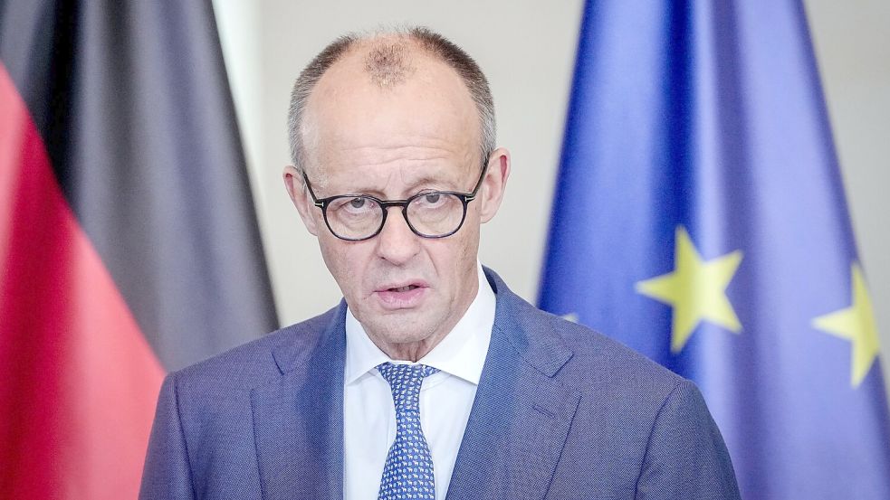 Kanzler Friedrich Merz führt Gespräche zur Lage in Nahost. (Archivbild) Foto: Kay Nietfeld/dpa