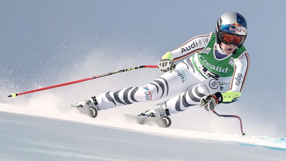 Aicher wirkt von den zwei Olympia-Medaillen beflügelt. Foto: Gabriele Facciotti/AP/dpa