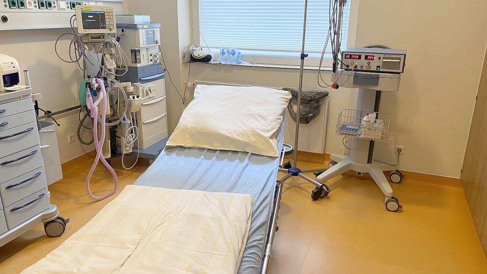 In diesem Raum findet die Elektrokonvulsionstherapie (EKT) in der Psychiatrie Haselünne statt.