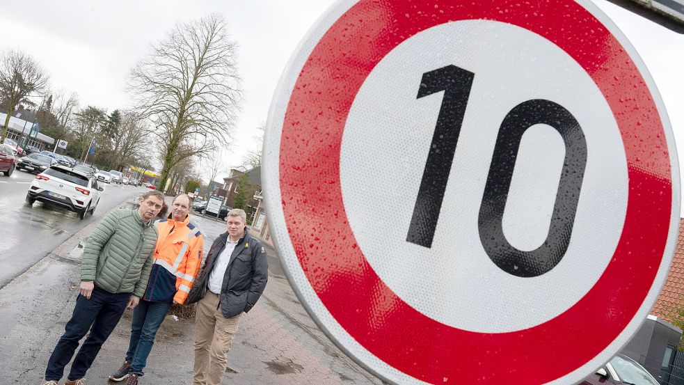 Das Tempolimit hatte die zuständige Landesbehörde für Straßenbau und Verkehr am Dienstag, 17. Februar 2026, verhängt. Foto: Klaus Ortgies