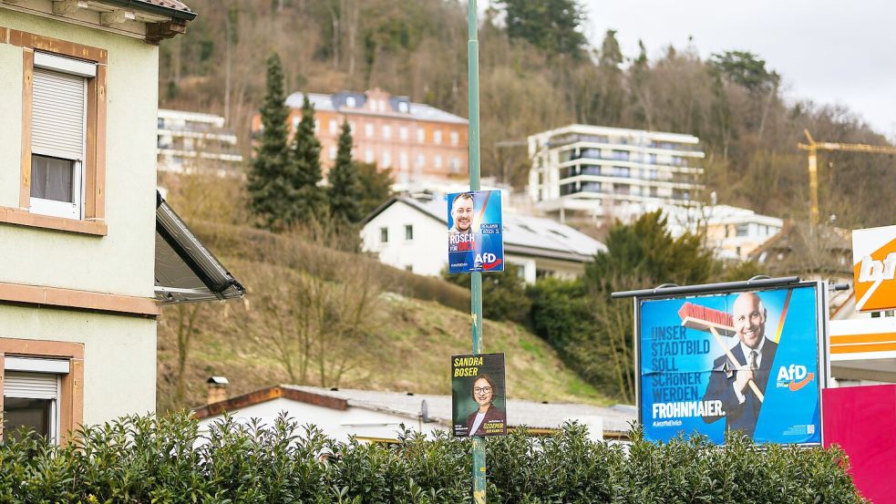 Markus Frohnmaier (AfD) will Ministerpräsident werden. Foto: Philipp von Ditfurth/dpa