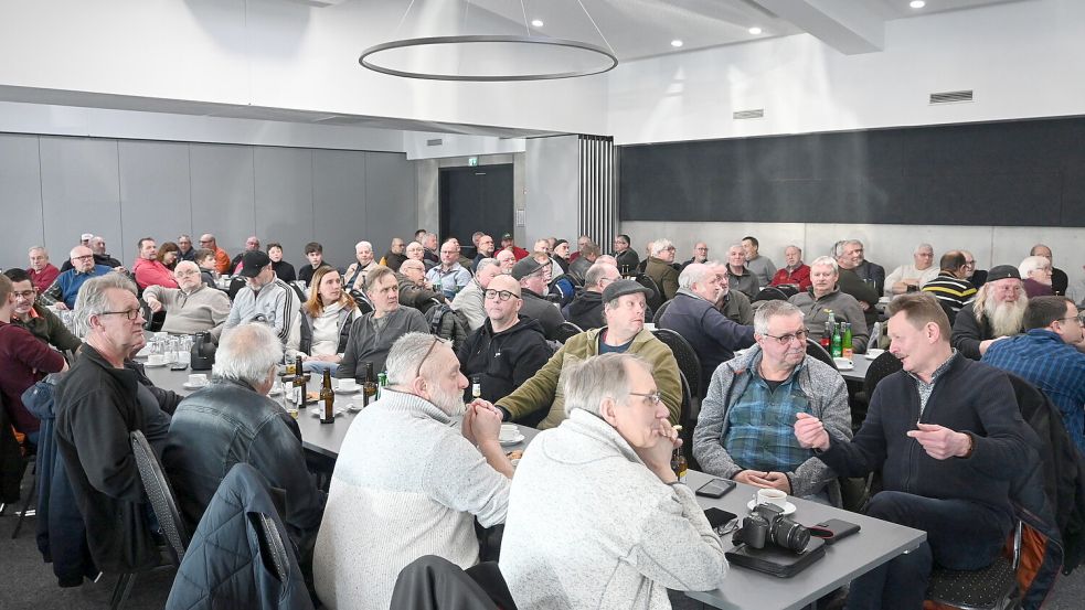 110 Mitglieder kamen zur Jahreshauptversammlung des Fischereiverein Rhauderfehn.