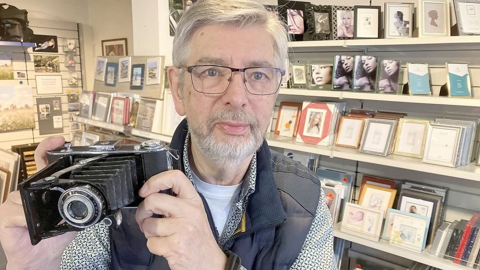 In der analogen Ära hat Heinz-Gerd Rieke das Fotografieren gelernt. Aber er ist stets auch mit der Zeit gegangen. Foto: Gerd Schade