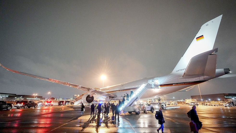 In Washington wird sich alles um den Krieg in Nahost drehen. Foto: Kay Nietfeld/dpa