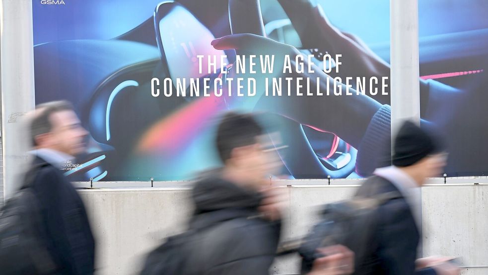 Der Besucherandrang beim MWC ist groß. Foto: Wolf von Dewitz/dpa