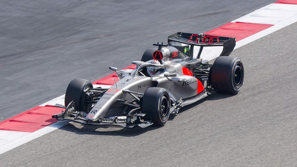 Im Audi sitzt der letzte deutsche Formel-1-Fahrer. (Archivbild) Foto: Bradley Collyer