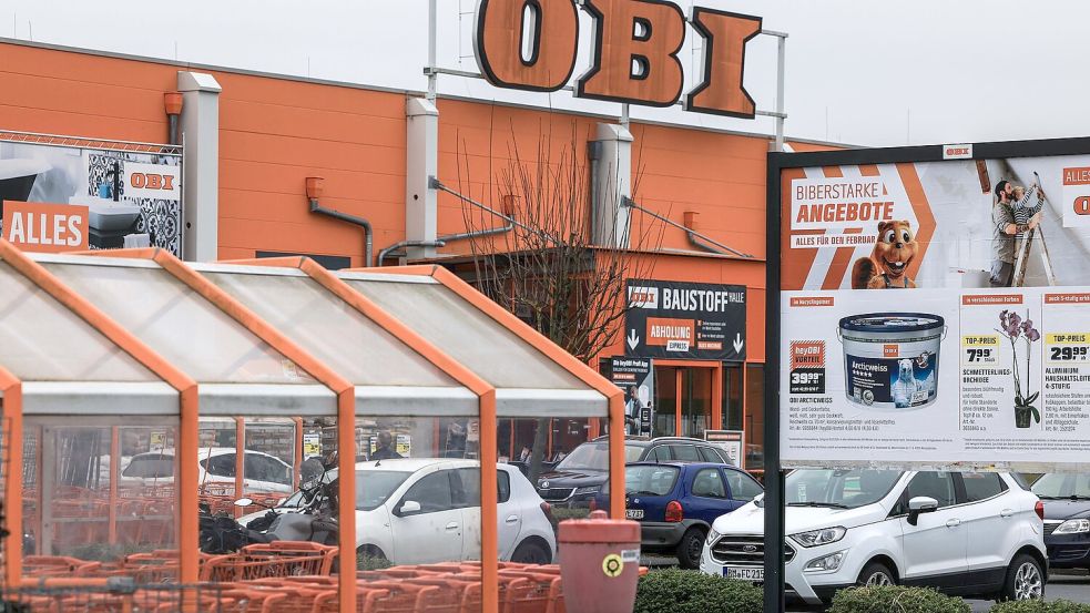 Obi zählt mit etwa 350 Filialen hierzulande zu den größten Baumarktketten. Foto: Oliver Berg
