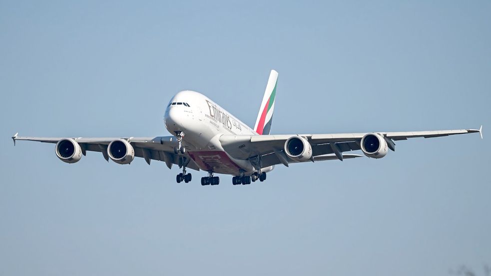 Am Dienstag landete bereits ein Flug der Airline Emirates in Frankfurt. Foto: Florian Wiegand