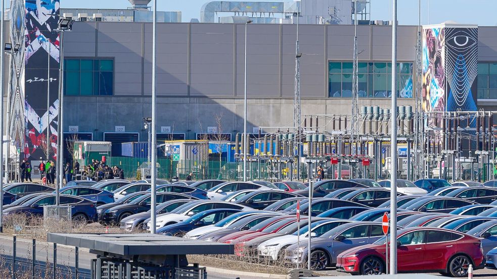 Das Ergebnis der Betriebsratswahl bei Tesla in Grünheide steht fest. (Archivbild) Foto: Patrick Pleul