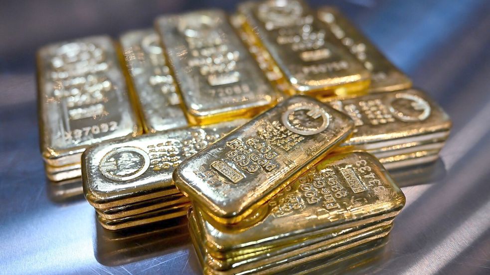Der Goldpreis ist rasant gestiegen Foto: picture alliance/dpa