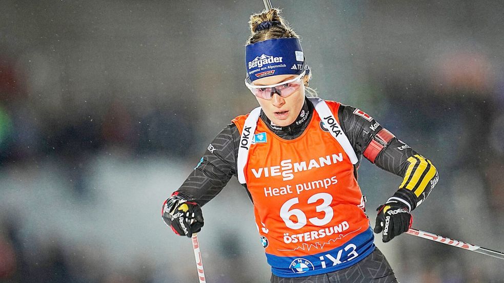 Marlene Fichtner holt ihr bestes Weltcupergebnis. (Archivbild) Foto: Björn Larsson Rosvall/TT News A