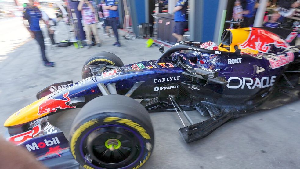 Max Verstappen: Ziel ist Titel Nummer fünf. Foto: Asanka Brendon Ratnayake/AP/dpa