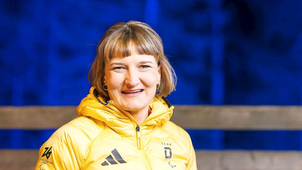 Gelöst vor Beginn der Paralympics: Medaillenhoffnung Anna-Lena Forster. Foto: Philipp von Ditfurth/dpa