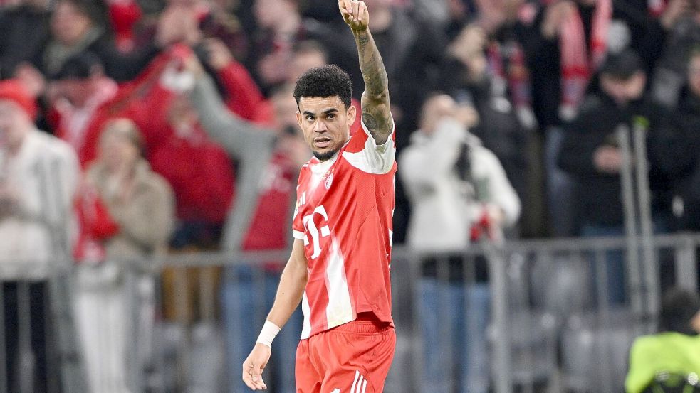 Luis Díaz glänzte als Torschütze und Vorbereiter. Foto: Harry Langer