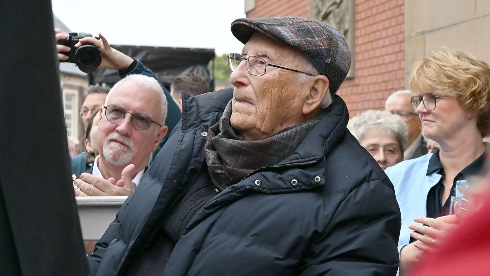 Albrecht Weinberg war auch bei der Eröffnung des Gallimarktes im Oktober 2025 dabei. Foto: Klaus Ortgies/Archiv