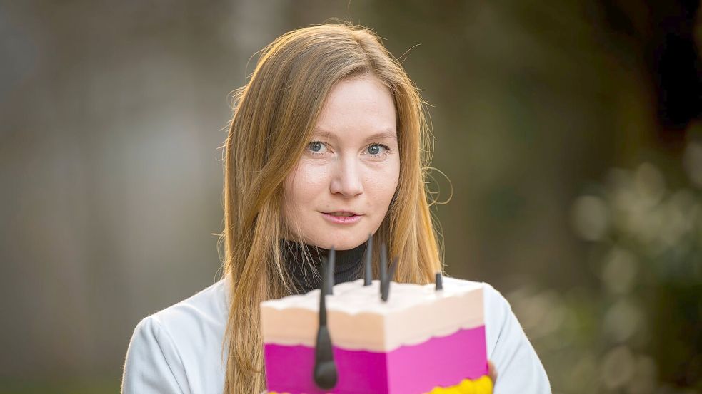 Kandidatin Amelie Reigl ist Biologin und züchtet menschliche Haut. (Archivbild) Foto: Peter Kneffel/dpa