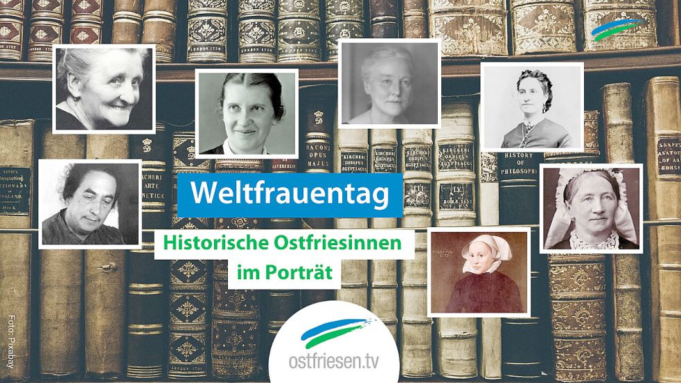 Ostfriesland steckt voller Frauengeschichten – in der vergangenen Woche wurden sie erzählt. Collage: Deike Terhorst