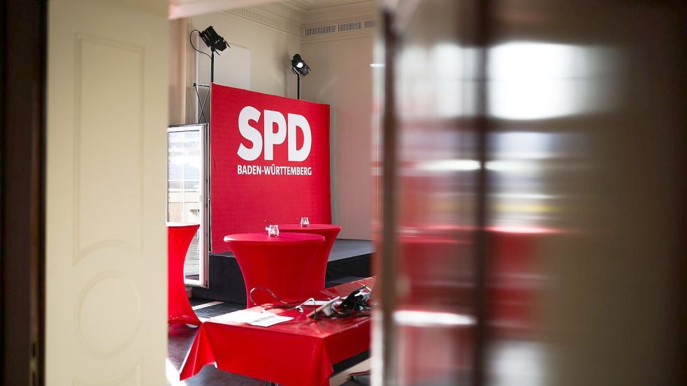 Die große Leere: So schlecht wie bei der Landtagswahl in Baden-Württemberg schnitt die SPD noch nie ab. Foto: Christoph Schmidt