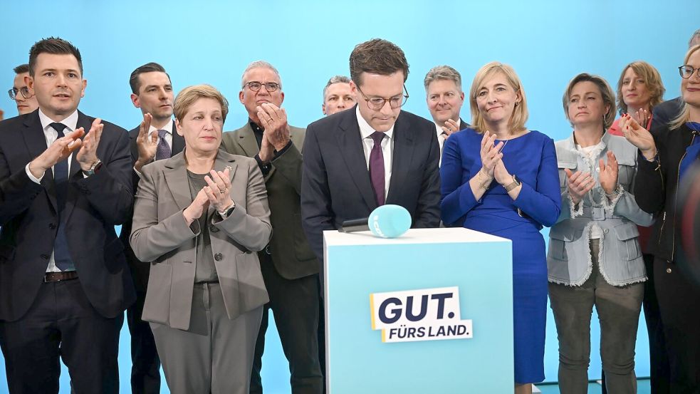 Hagel sieht sich verantwortlich für das Ergebnis der CDU. Foto: Marijan Murat