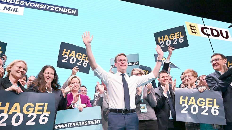 Hagel hat die CDU hinter sich vereint. (Archivbild) Foto: Bernd Weißbrod