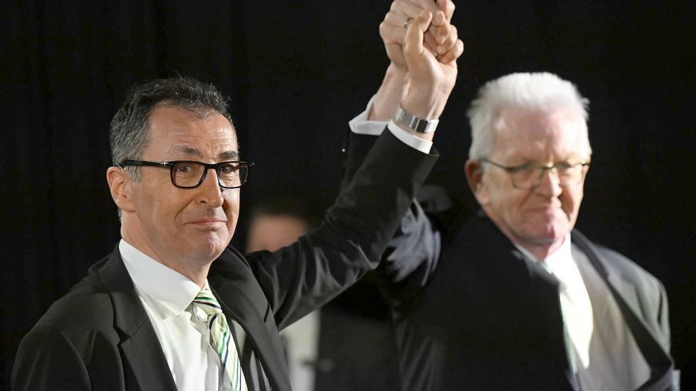 Nach 15 Jahren: Özdemir wird wohl Kretschmann auf dem Ministerpräsidentenposten nachfolgen. Foto: Bernd Weißbrod