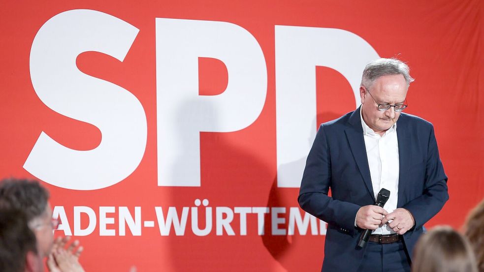 Das Ergebnis für die SPD ist besonders bitter - und wird wohl heute auch Thema in der Bundeshauptstadt sein. Foto: Christoph Schmidt