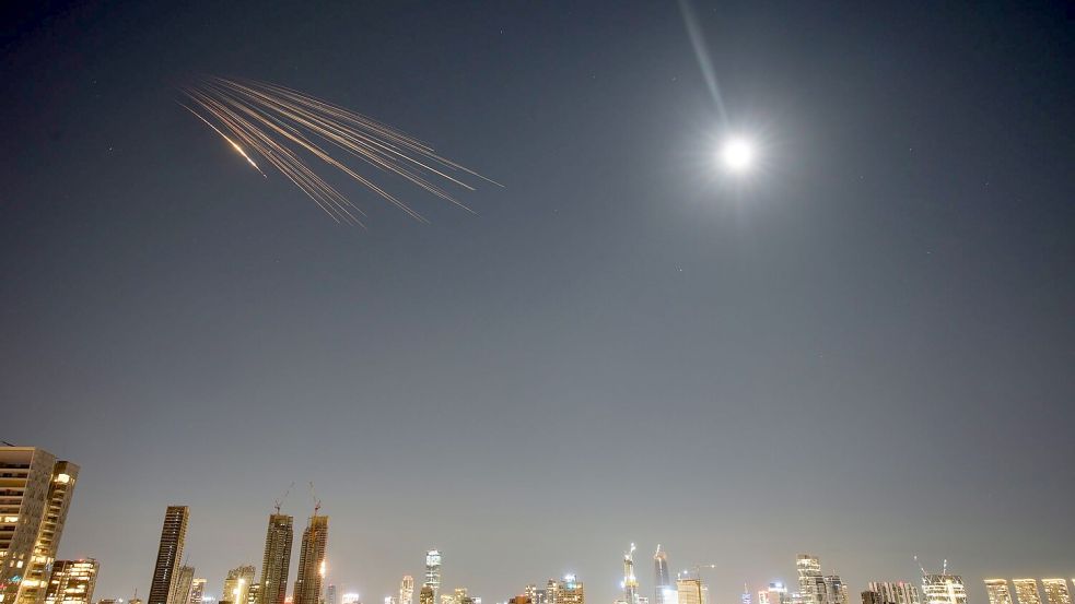Umgekehrt feuert der Iran immer wieder Raketen auf Israel ab. Foto: Ohad Zwigenberg/AP/dpa