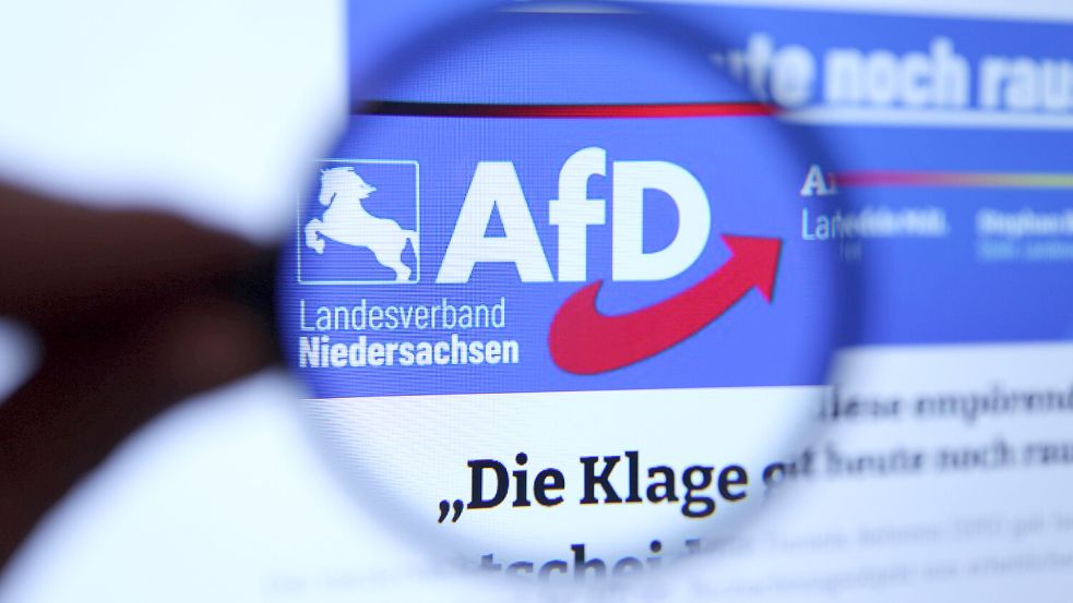 Die niedersächsische AfD ist nun offiziell wieder nur ein Verdachtsfall. Foto: IMAGO / Hanno Bode