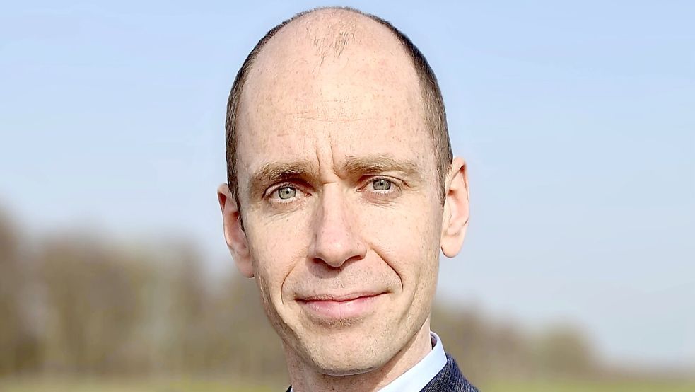 Florian Hartmann will Bürgermeister in Uplengen werden. Foto: privat