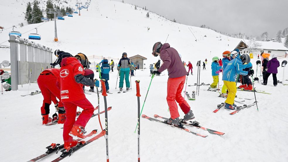 Volle Pisten - erhöhte Unfallgefahr. (Archivbild) Foto: Uwe Lein